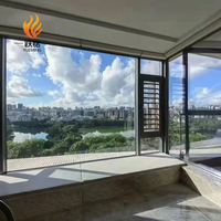 Ventana Abatible de Aluminio con Aislamiento Térmico, Multifuncional, Moderna y de Alta Calidad, con Persiana Integrada y Mosquitera, Insonorizada y de Ahorro Energético