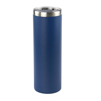 Offre Spéciale – Gobelet Isotherme Droit en Acier Inoxydable 20oz pour Sublimation, Double Paroi Isolée avec Couvercle
