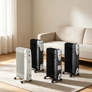 <span class=keywords><strong>Radiateur</strong></span> à huile avec minuterie 24H, thermostat réglable et protection contre la surchauffe pour la maison et l'hôtel - Product Image 2