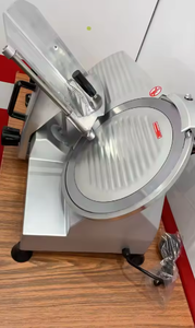 Trancheuse <span class=keywords><strong>à</strong></span> <span class=keywords><strong>viande</strong></span> commerciale de haute qualité, robuste, entièrement en alliage d'aluminium, portable, semi-automatique, garantie 1 an - Product Image 2