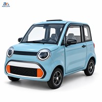 Harga Terbaik Mobil Listrik Mini 2 Pintu 4 Kursi Kecepatan Rendah Bodi Tertutup EV Kecil untuk Perjalanan Jarak Pendek