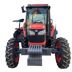 Ucuz satın al kullanılan temiz K çiftlik traktörü Online toptan satılık sıcak tarım traktör | Kabin ile kullanılmış traktörler 95HP