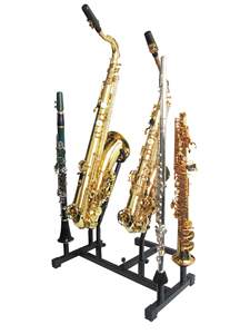 Support de saxophone, clarinette et <span class=keywords><strong>trompette</strong></span> multifonctionnel, réglable, pour saxophone alto et ténor, instrument à vent - Product Image 4