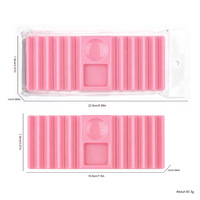 Palette multifonctionnelle tout-en-un pour le nail art, support pour stylos, organisateur de bureau, plateau de mélange de gels - Outils de nail art en gros