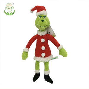 <span class=keywords><strong>Peluche</strong></span> personnalisée de Noël, adorable lutin <span class=keywords><strong>Grinch</strong></span>, jouet en <span class=keywords><strong>peluche</strong></span>, animal en <span class=keywords><strong>peluche</strong></span>, vert, monstre <span class=keywords><strong>Grinch</strong></span>, poupée, cadeau pour enfant - Product Image 5