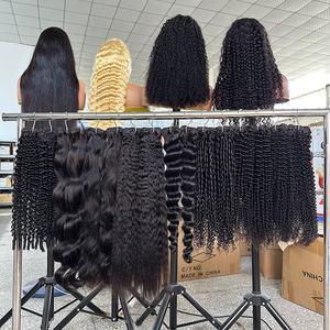 Ham birmanya kıvırcık demetleri insan saçı 12A sınıf manikür hizalanmış kıvırcık insan saçı uzantıları atkı <span class=keywords><strong>Spiral</strong></span> kıvırmak saç demeti - Product Image 6