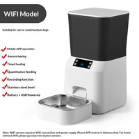 Distributeur automatique intelligent de nourriture pour animaux de compagnie (chiens et chats) à piles, OEM/ODM, moderne, bol distributeur, le plus vendu, fabricant en gros