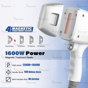 Épilateur laser professionnel Perfectlaser 1200W avec analyseur de peau IA et génération de paramètres de traitement – Machine d'épilation laser à diode - Product Image 2