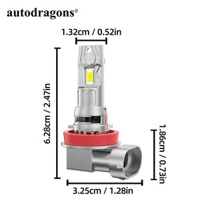Bombillas LED para Auto M29 1:1 Diseño HALÓGENO, Bombillas LED H4 3570 30W 4000LM, H7, H8, H9, H11, 9005, 9006, 9012, Luces LED Antiniebla para Conducción - Product Image 3