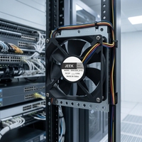 Ventilateur de refroidissement PC silencieux à haut débit d'air JEEK 12025 120x120x25mm 12V 0.3A 2500 tr/min pour boîtier d'ordinateur et serveur domestique