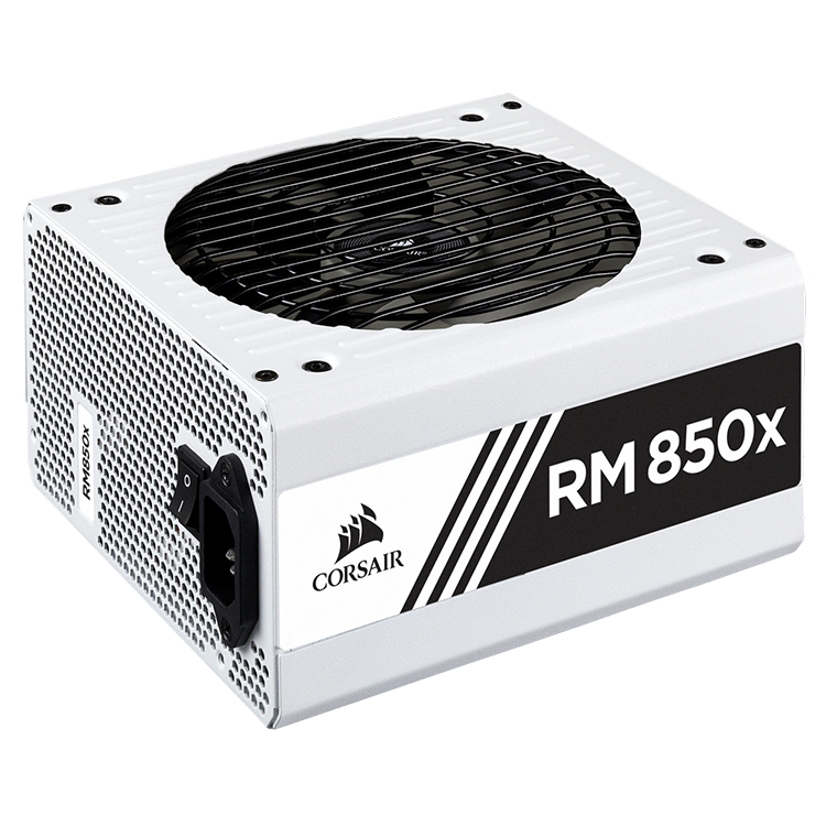 CORSAIR Rmx White Series Rm850x Power Supply - 80 PLUS Gold