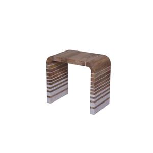 Modern Mango <b>Wood</b> Eco-Friendly <b>Side</b> <b>Table</b> with Minimalist Design for Living Room Villa & Hotel Furniture - Product Image 2
