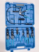 Lot de 9 pinces à collier de serrage en acier au carbone pour radiateur et service de refroidissement – Kit d'outils de réparation moteur en gros