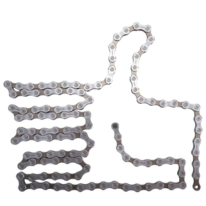 Cadenas de Bicicleta de Montaña de Acero de 10 Velocidades, Súper Estrechas, 114L, con Eslabón Rápido Original - Product Image 1