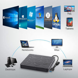 <span class=keywords><strong>Lecteur</strong></span>/graveur de DVD optique <span class=keywords><strong>externe</strong></span> USB 3.0 et Type C pour ordinateur portable, <span class=keywords><strong>lecteur</strong></span>/graveur DVD-RW - Product Image 4