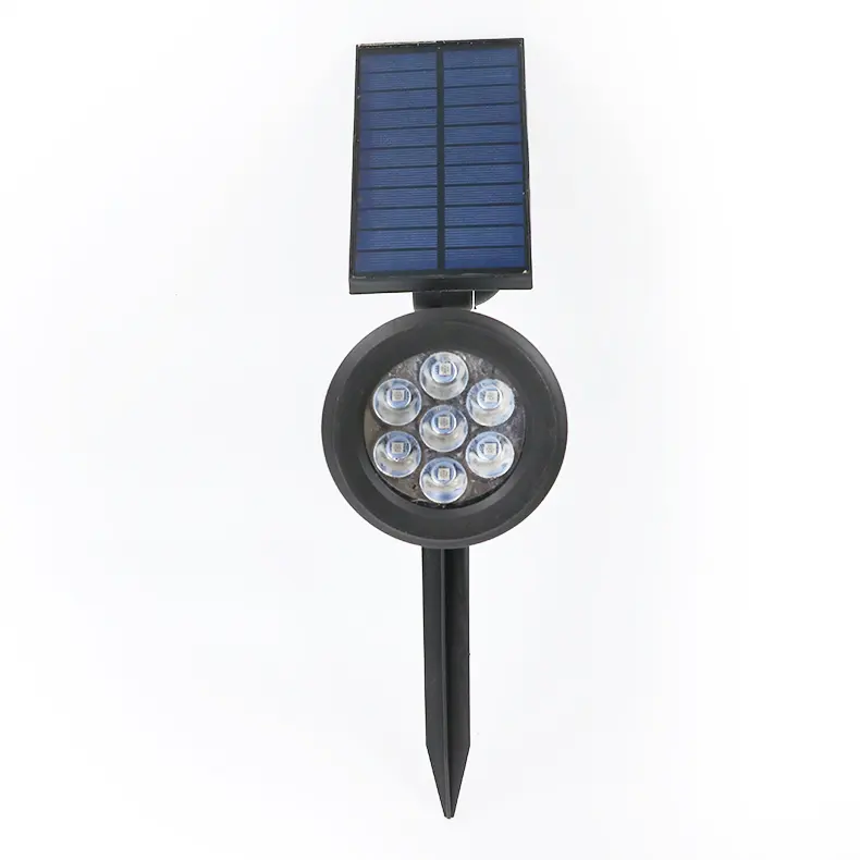 Outdoor Solar Ground Plug Floodlight LED Garden Tree Spotlight Waterproof Garden Landscape Lawn Light