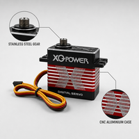 Nouvel arrivage 2026 – Servomoteur numérique brushless étanche pour UAV, 25 kg, engrenages en acier inoxydable, boîtier en aluminium CNC, rapide 0,07s, 8,4V