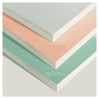 Prime panneau de plâtre/plaque de plâtre/plafond en cloisons sèches renforcé de fibres de verre naturelles de haute qualité