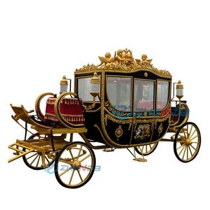 Chariots de mariage à chevaux électriques de style royal, nouveaux produits, prix d'usine, remorque de calèche à chevaux à vendre - Product Image 6