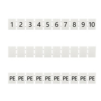 Système de marquage numérique personnalisable ZB3.5/4/5/6/8/10/12 pour accessoires de borniers et étiquettes de bornes