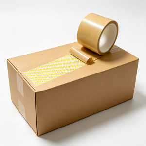 Custom Printed Kraft Paper Tamper Evident <b>Tape</b> for Brand Packaging - Product Image 4
