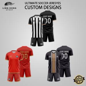 Maillots et uniformes de football de club personnalisés de haute qualité, unisexes, été automne, respirants, séchage rapide - Product Image 2