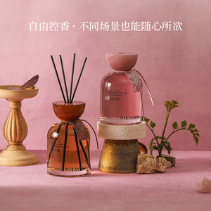 YUJIAN <b>Reed</b> <b>Diffuser</b> 500ml Sandalwood Rose Scent Home Decor Air Freshener - Product Image 3