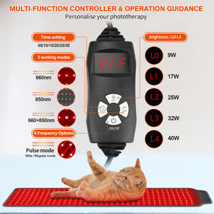 Red Light Belt Perto Lnfrar Uv Foto Terapia Handheld 660nm 850nm Dispositivos Médicos Cuidados Faciais Luz Vermelha Terapia Luzes - Product Image 4