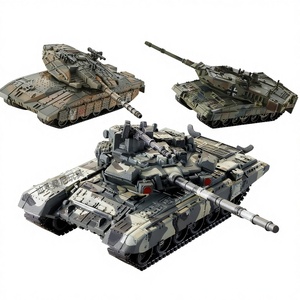 Blocs de construction éducatifs STEM en plastique unisexes pour l'assemblage de chars, compatibles avec le modèle Xujia <span class=keywords><strong>T90</strong></span> - Product Image 1