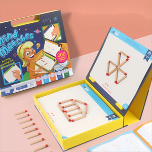 2024ตัวต่อจิ๊กซอว์ไม้ Matchsticks 4ธีมแม่เหล็กสำหรับเด็กของเล่นเพื่อการเรียนรู้แบบมอนเตสซอรี่สำหรับ<span class=keywords><strong>เด็ก</strong></span><span class=keywords><strong>เด็ก</strong></span>ผู้ชาย<span class=keywords><strong>เด็ก</strong></span>ผู้หญิง - Product Image 3