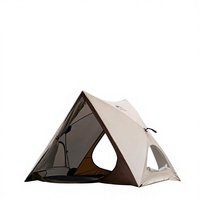 Carpa de Camping Automática para 12 Personas, Portátil, Impermeable, con Doble Puerta y Doble Ventana para Equipo de Exterior