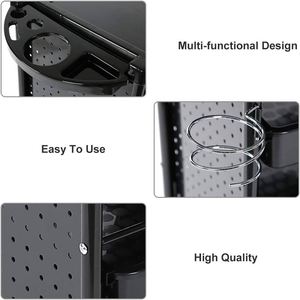 Professional Salon <b>Trolley</b> Rolling Cart Tray Beauty Tattoo Equipment Salon Furniture Modern Storage of School <b>Tools</b> 2 Years - Product Image 3
