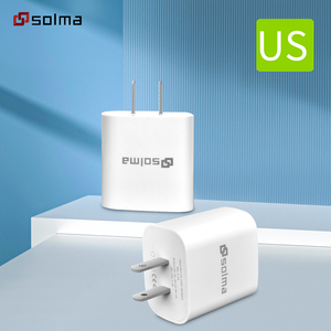 Adaptador de carga rápida de EE. UU. 65W Cargador de pared USB delgado con marca ETL FCC - Product Image 1