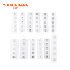 240 cái/hộp 24 Giá trị <span class=keywords><strong>Micro</strong></span> <span class=keywords><strong>USB</strong></span> 5PIN jack nối ổ cắm <span class=keywords><strong>USB</strong></span> kết nối Set Kit cho điện thoại di động và điện thoại di động ngân hàng - Product Image 4