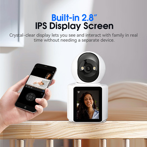 Telecamera Dome WiFi Anywii P100B 5MP con Visione Notturna a Colori, Monitor per Bambini con Notifiche App Istantanee Online - Product Image 4