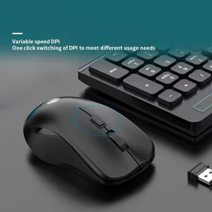High Quality Wholesale Keyboard Mouse <b>Wireless</b> Combo Office Desktop Computer <b>PC</b> <b>Wireless</b> Mouse Keyboard Combo - Product Image 3