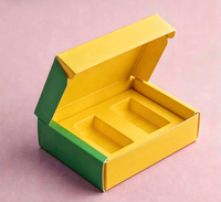 Boîtes d'emballage personnalisées pour 2 flacons de 3 ml et 10 ml avec insert, pour échantillons cosmétiques, soins de la peau, parfums, double flacon