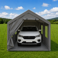 Abri de voiture multifonctionnel grand format, résistant aux intempéries, portable, pour une seule voiture, imperméable, anti-neige, facile à installer