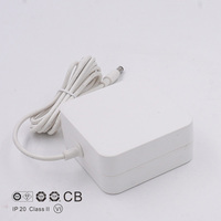 Module d'alimentation SMPS à découpage de bureau 60W 65W avec sorties 12V 15V 18V 3A 3.3A, homologué pour la sécurité médicale et domestique