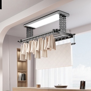Intelligent remote control lifting clothes rack for home balcony fully automatic reinforced large screen electric clothes rack - Product Image 3