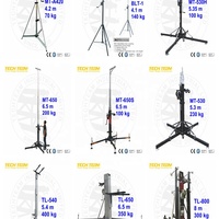 6m 8m Dj portátil soporte de luz Truss ascensor de la torre