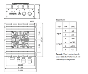 ACインバーターへの工場直接3KW DC | 540VDCへの220VAC | 高効率パワーコンバータ - Product Image 2