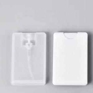 2026 New Design 20ml <b>Plastic</b> Credit Card Flat <b>Spray</b> <b>Bottle</b> Card Shape <b>Spray</b> <b>Bottle</b> - Product Image 4