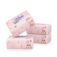 OEM ODM Papier mouchoir facial jetable en pâte de bois vierge, logo personnalisé, super absorbant, papier toilette, mouchoir facial doux pour la peau