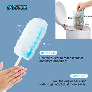 Recharge Plumeau Main Microfibre Non Tissé Pliant Rapide pour Nettoyage Clavier Ordinateur - Product Image 2