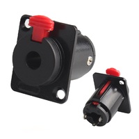 Módulos de inserción hembra de aleación de zinc tipo D para VGA/USB/Cat5e/Cat6A/Cat7/Teléfono/Red, módulos de placa frontal de pared tipo 86 para gabinetes
