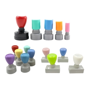 Tampon atomique personnalisé, auto-encreur, rond, <span class=keywords><strong>en</strong></span> ABS, logo personnalisé, fournitures de <span class=keywords><strong>bureau</strong></span>, matériaux écologiques, vente <span class=keywords><strong>en</strong></span> <span class=keywords><strong>gros</strong></span> - Product Image 1