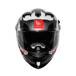 Casque de moto intégral unisexe MT Racing espagnol à double visière avec grand spoiler arrière, toutes saisons, en ABS, neuf - Product Image 5
