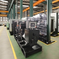 Générateur diesel silencieux insonorisé 100/150/200/250/300/400 kVA triphasé à faible bruit avec moteur de marque réputée pour usage industriel