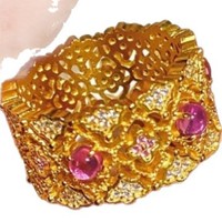 Nouvelle bague florale ajourée en diamant rose de style rétro chinois 2026, ensemble de bagues de luxe polyvalentes et très tendance